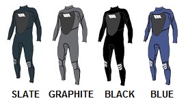 West Wetsuits Lotus: 4/3 Back Zip