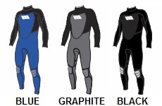 West Wetsuits Lotus Lite: <br/ >2/2 Back Zip Long Sleeve