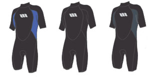 West Wetsuits: Enforcer: 2/2 Back Zip <br/> Flatlock Seams