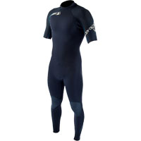 Body Glove Vapor: 2/2 Slant Zip <br/> Short Sleeve