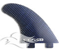 FCS PG5 Fins - Glass Carbon Blue