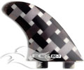 FCS PC7 Fins - Smoke Graphic
