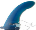 FCS Ezi Trim Longboard Fin - 7.75 in. Blue