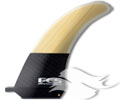 FCS Ignition Longboard Fin - Bamboo 7.25 in.