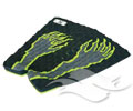 Ocean Earth Surfboard Traction Pad <br/>Owen Wright - Lime