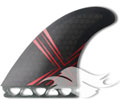 Kinetik AI-1 (Andy Irons) Fins - Ultra Core<br/>Futures - Black/Red