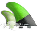 FCS MR TFX - Performance Core<br/> Twin+Trailer  - Carbon/Fluro Green