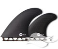 Kinetik X4 Quad Fins - Ultra Core<br/>Futures - Black