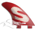 FCS SA-1 Fins - Thruster Set Medium