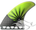 Kinetik AI-2.1 (Andy Irons Forever) Medium Fins - Carbo Tune<br/>Futures Compatible