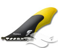 Futures Fins SUP Triangle Cutaway Fin Medium(Yellow)