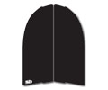 Sticky Bumps: Longboard Traction Pad Nose Black