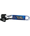 Sticky Bumps 6ft. Reg. Leash - Clear/Blue