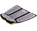 Ocean Earth Surfboard Traction Pad<br/>Stuart Kennedy - Grey