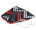 Ocean Earth Surfboard Traction Pad: <br/ > Anthony Walsh - Red