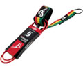 Famous 6' Riot Squad <br/>Comp Leash - Red