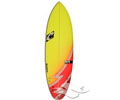 WRV 5'6" Nugget - Red/Yellow 5-Fin FCS