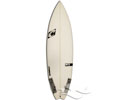 WRV 6ft. 1in. Rockfish <br/> White w/Carbon 5-Fin FCS