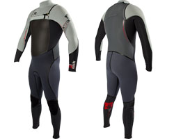 Body Glove Fusion Wetsuit<br/>3/2 Neo Zip - Bright Silver