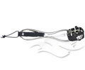 Creatures of Leisure 6ft. Lite Leash - Black/Clear