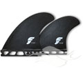 Future Fins EA Quad - Black Fiberglass<br/>Pre Order Today! Available March 22