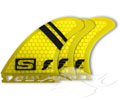 Future Fins - SA4 5-Fin Set Yellow Hex