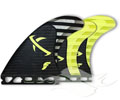 Future Fins MB2 5-Fin - Black/Yellow Hex
