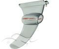 8.5 in. Turbo Tunnel Fin - GE Lexan Clear