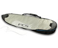 FCS: Travel Surfboard Bag Explorer - Funboard<br/>Grey - NEW Color
