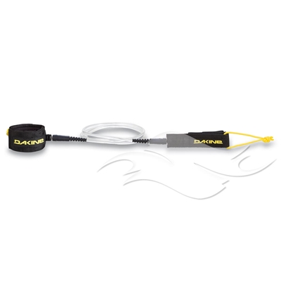 Dakine 8ft. Kainui Reg.<br/>Surfboard Leash - Clear
