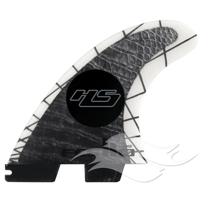 FCS II HS Fins - Hayden Shapes<br/>Performance Core Carbon - Large<br/>(Tri-Fin Set)