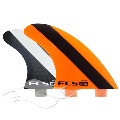 FCS ARC Medium 5-Fin - Performance Core Orange Hex