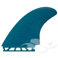 Futures Fins EN Twin Fin<br/>(X-Large | Dark Teal Glass)